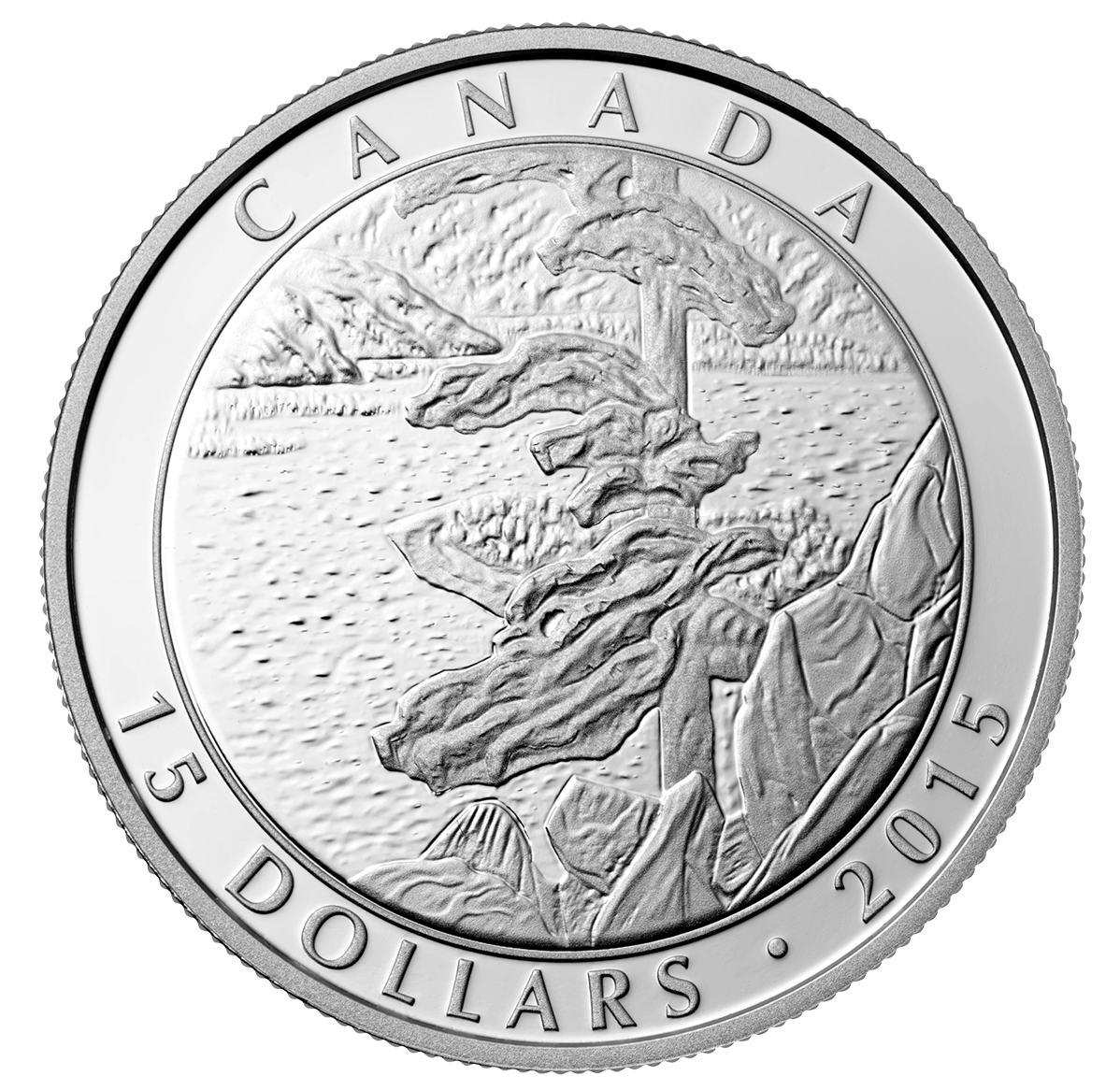 Fine Silver 3-Coin Set - Artwork by Franklin Carmichael - Mintage