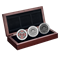 Singing Moon Mask  - Fine Silver Ultra-High Relief 3-Coin Set (2015) – Mintage: 3,000