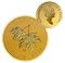 Pièce en or pur – Feuilles d'érable et effigie de la reine Elizabeth II (1990) – Tirage : 1 000 (201