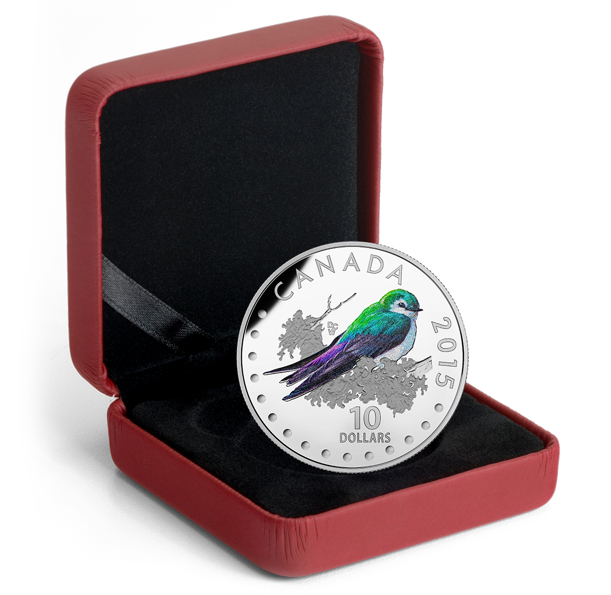 1/2 oz. Fine Silver Coloured Coin – Colourful Songbirds of Canada