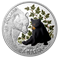 1 oz. Fine Silver Coloured Coin - Baby Black Bear - Mintage: 7,500 (2015)