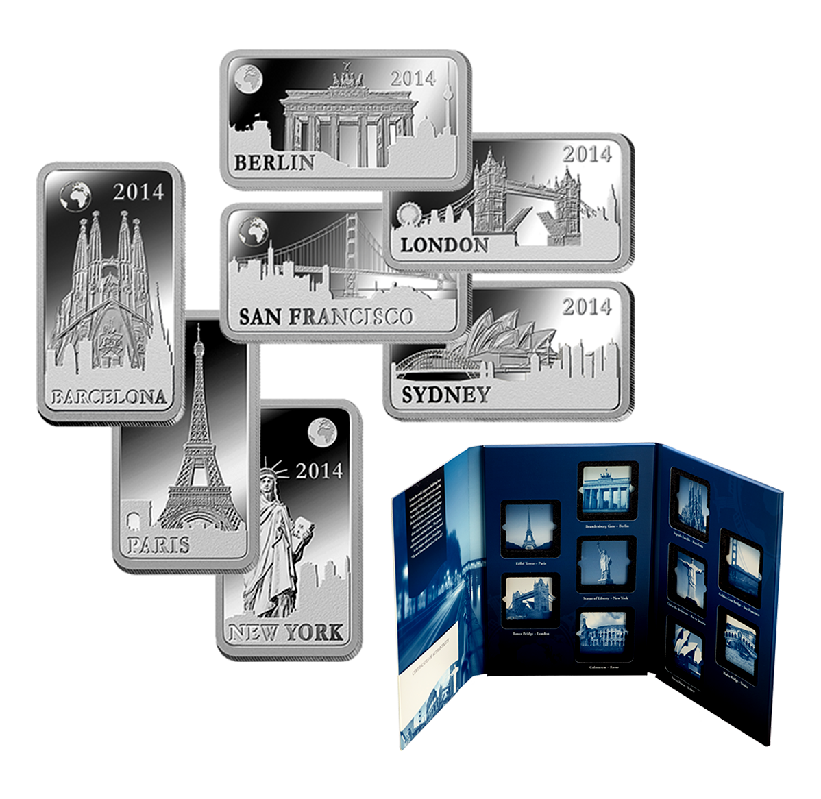 Silver Landmarks - Mintage: 10,000 (2014) | The Royal Canadian Mint