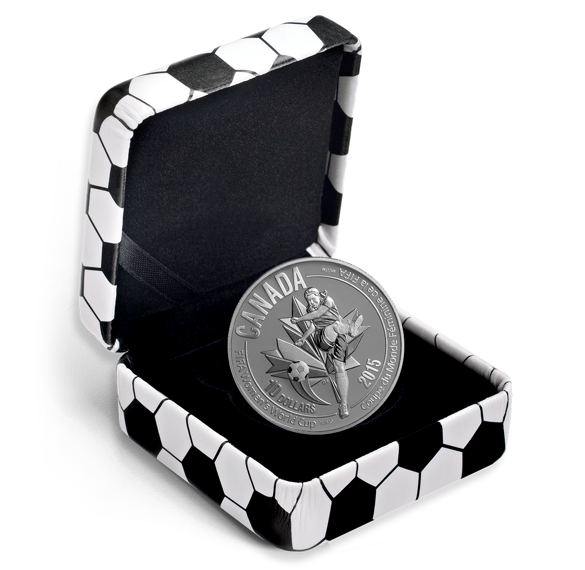 FIFA Women's World Cup (TM/MC) : The Kicker - 1/2 oz. Fine Silver