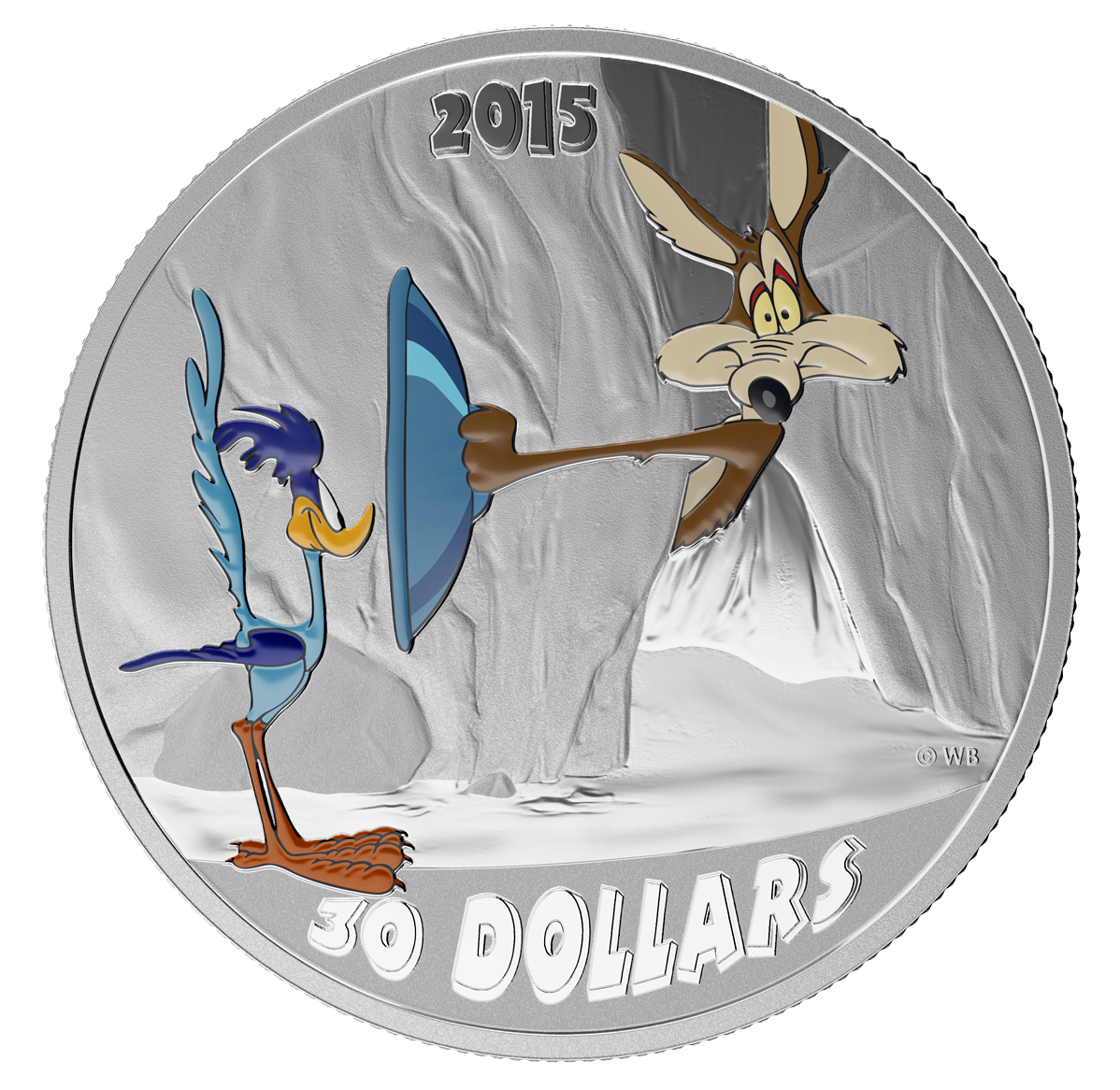 Fast and Furry-ous: 2 oz. Fine Silver Coloured Coin – Looney