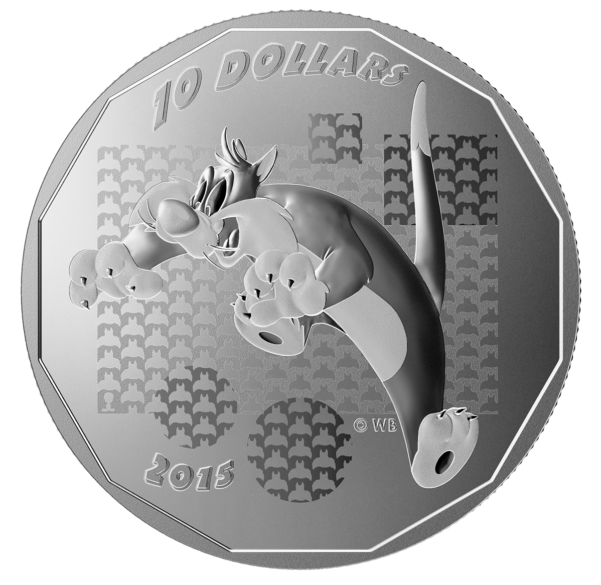 1/2 oz. Fine Silver Coin - Looney TunesTM: Suffering Succotash