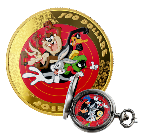 Bugs Bunny and Friends - 14-Karat Gold Coin – Looney Tunes Bugs Bunny and Friends - 14-Karat Gold Coin – Looney Tunes