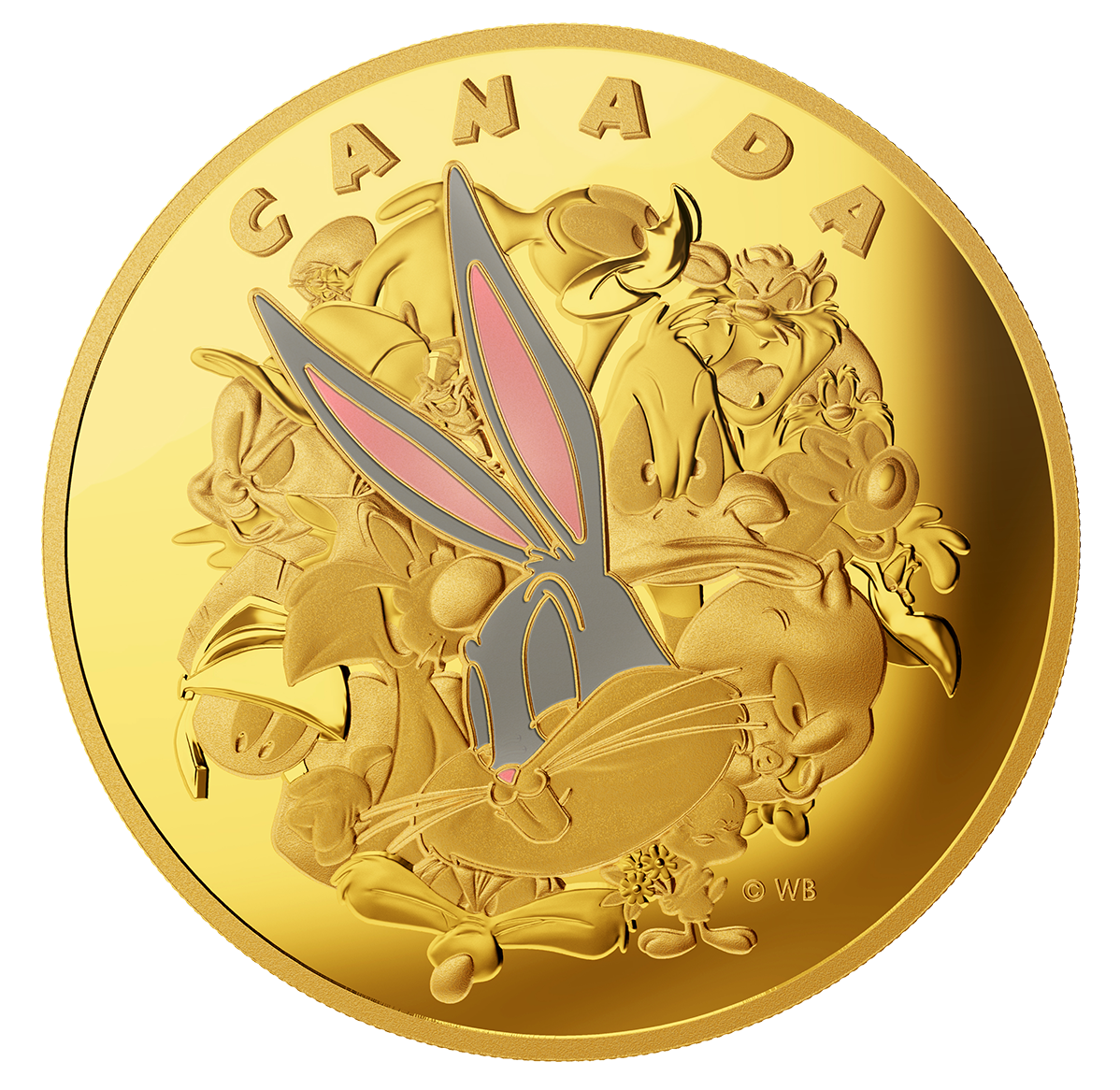 Looney Tunes(TM): Ensemble Cast - One-Kilogram Pure Gold Coin