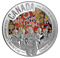 Coupe du Monde Féminine de la FIFA (MC/TM) ‒ Allez Canada! ‒ Pièce colorée de 1/2 oz en argent fin (