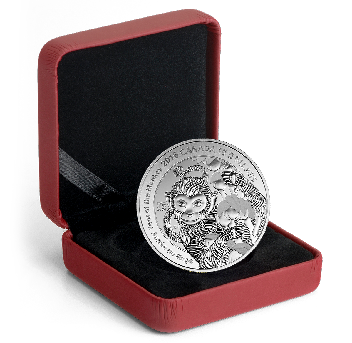 1/2 oz. Fine Silver Coin – Year of the Monkey (2016) | The Royal