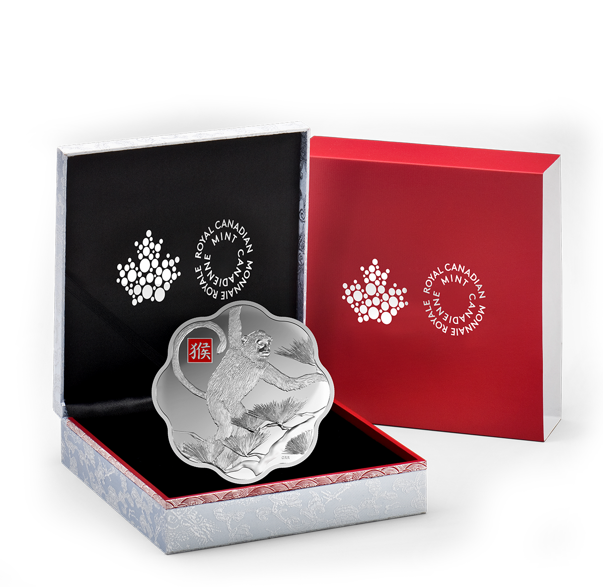 Fine Silver One Kilogram Coloured Coin - Year of the Monkey