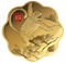 Pièce colorée de un kilogramme en or pur – Année du Singe – Tirage : 10 (2016)