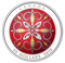 Fine Silver Ultra-High Relief Coloured Coin – Christmas Ornament – Mintage: 6,000 (2015)