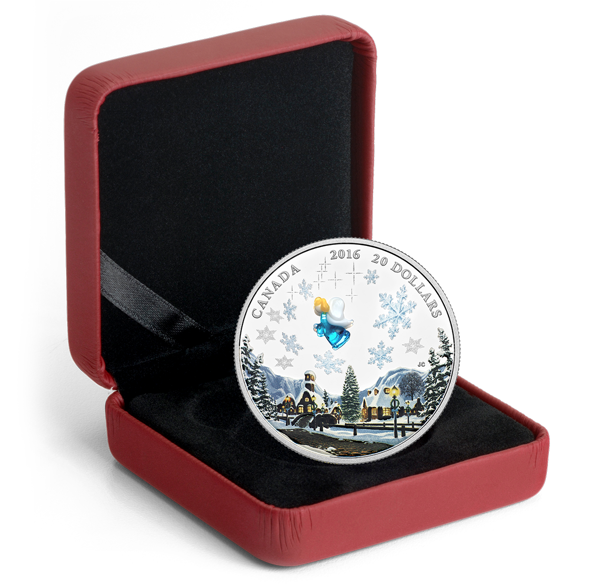 1 oz. Fine Silver Coin – Venetian Glass Angel – Mintage: 10,000