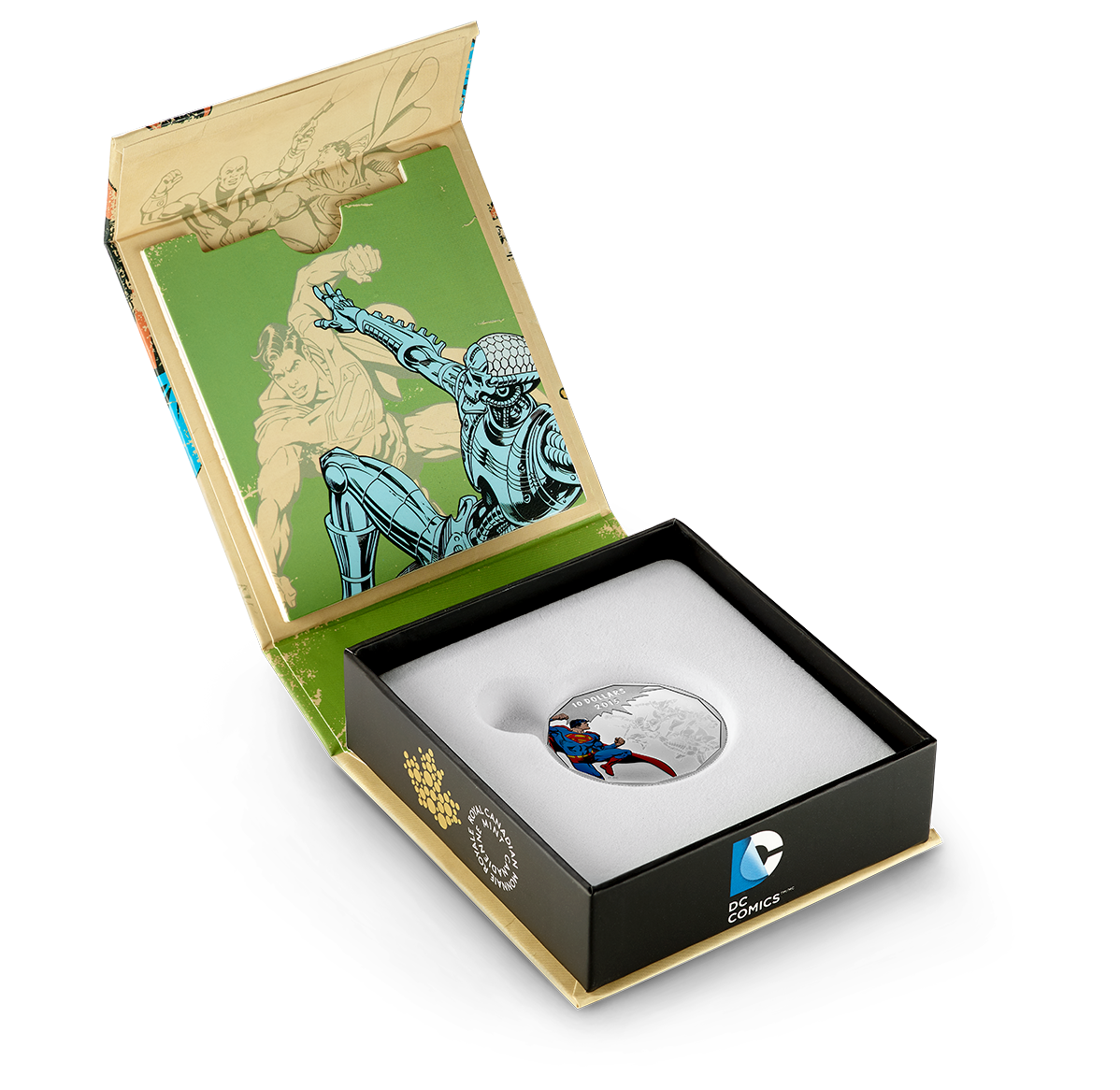 DC Comics™ Originals: Gauntlet - 1/2 oz. Fine Silver Coloured Coin