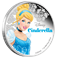 Disney Princess - Cinderella - 1 oz. Fine Silver Coin (2015)