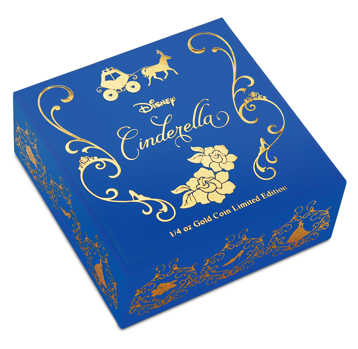 Disney Princess - Cinderella - 1/4 oz. Pure Gold Coin (2015) | The