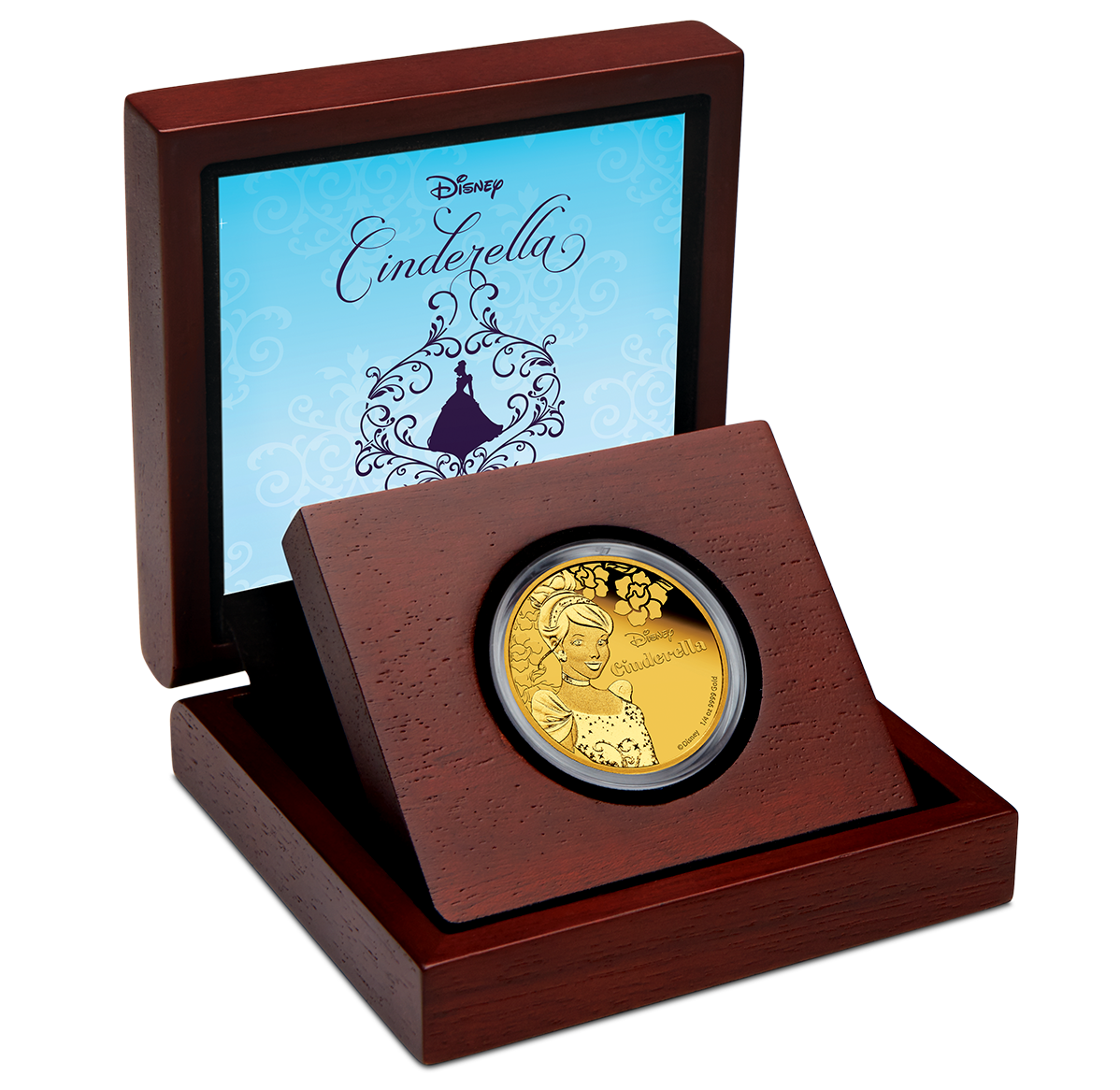Disney Princess - Cinderella - 1/4 oz. Pure Gold Coin (2015 Disney Princess - Cinderella - 1/4 oz. Pure Gold Coin (2015
