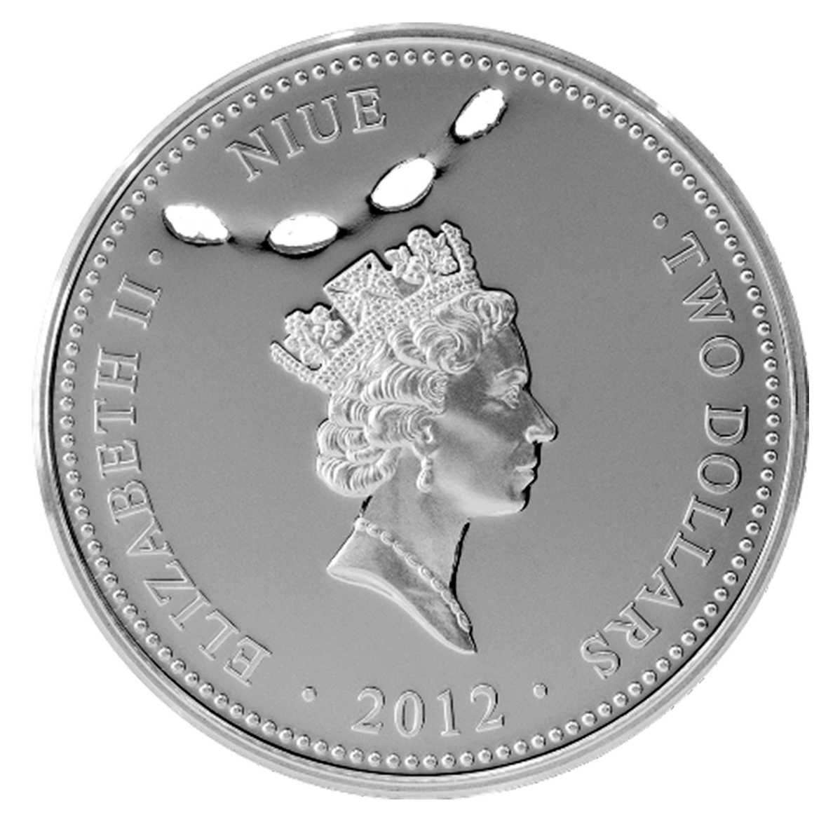 1 oz. Fine Silver Coin – Ocean Predators: Great White Shark