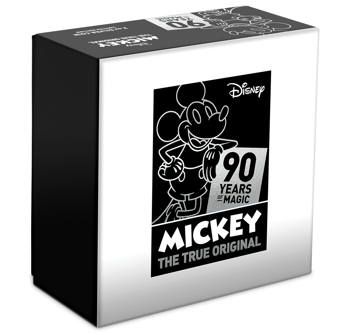 1 oz. Fine Silver Coloured Coin – Mickey & Minnie Mouse Crazy in