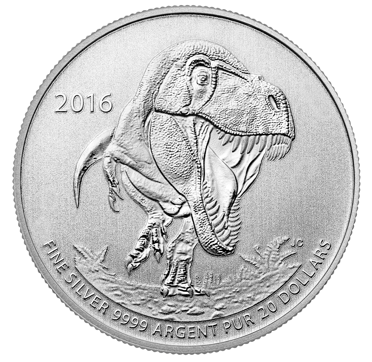 $20 for $20 Fine Silver Coin – T-Rex