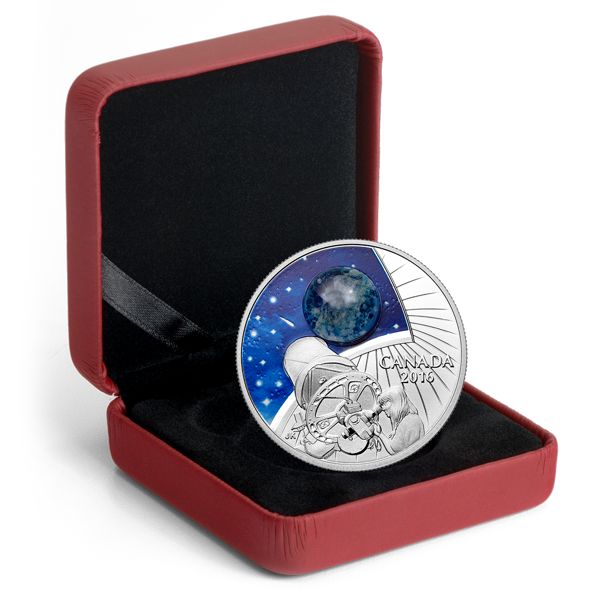 1 oz. Fine Silver Coin – The Universe: Glow-in-the-Dark Glass with