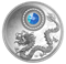 Fine Silver Coin made with Swarovski® crystal - Birthstones: March - Mintage: 3,000 (2016)