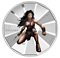 Batman v Superman: Dawn of Justice™: WONDER WOMAN™ - 1/2 oz. Pure Silver Coin (2016)