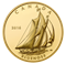 Pièce de 1 oz en or pur - Le riche héritage des grands voiliers : Bluenose - Tirage : 275 (2016)