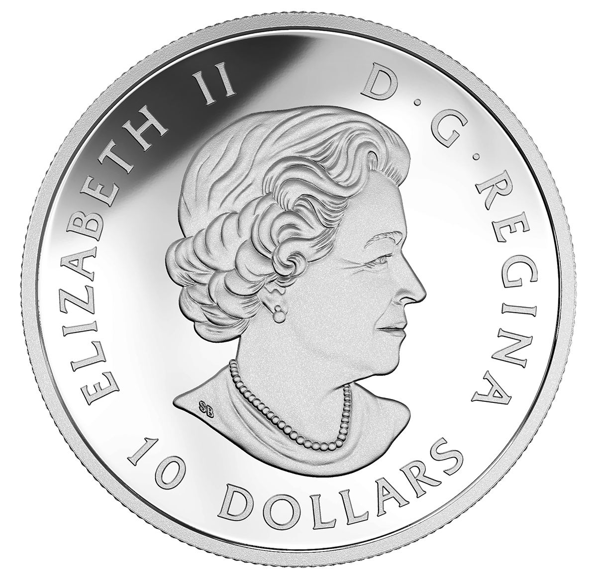 銀貨TheOfficialCoinoftheCANADIAN Mint 1/2 oz. Pure Silver Coin - Reflections of Wildlife: Otter