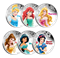 Disney Princesses - 1 oz. Fine Silver 6-Coin Subscription (2015)