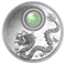 Pièce en argent pur rehaussée d'un cristal Swarovski(MD) - Pierres de naissance : Octobre - Tirage :