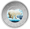 5 oz. Pure Silver Coloured Coin - Big Coin Series: 2-Dollar Coin - Mintage: 1,500 (2016)