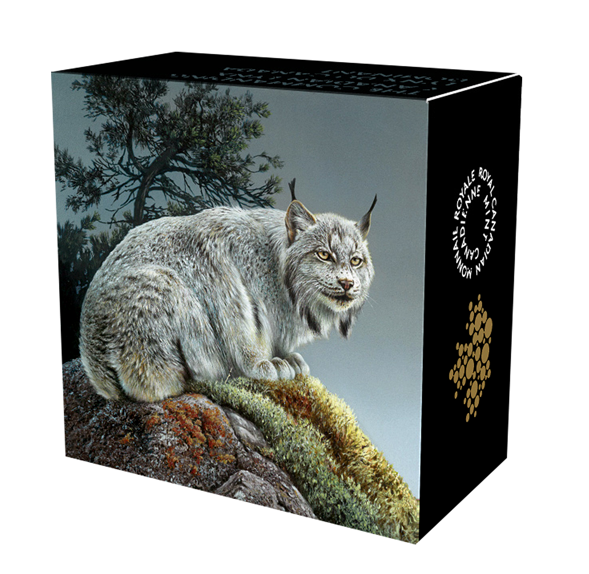 1 oz. Pure Silver Coloured Coin - Majestic Animal: Canadian