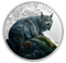 Pièce colorée de 1 oz en argent pur - Animaux majestueux : Le lynx du Canada - Tirage : 6 500 (2016)