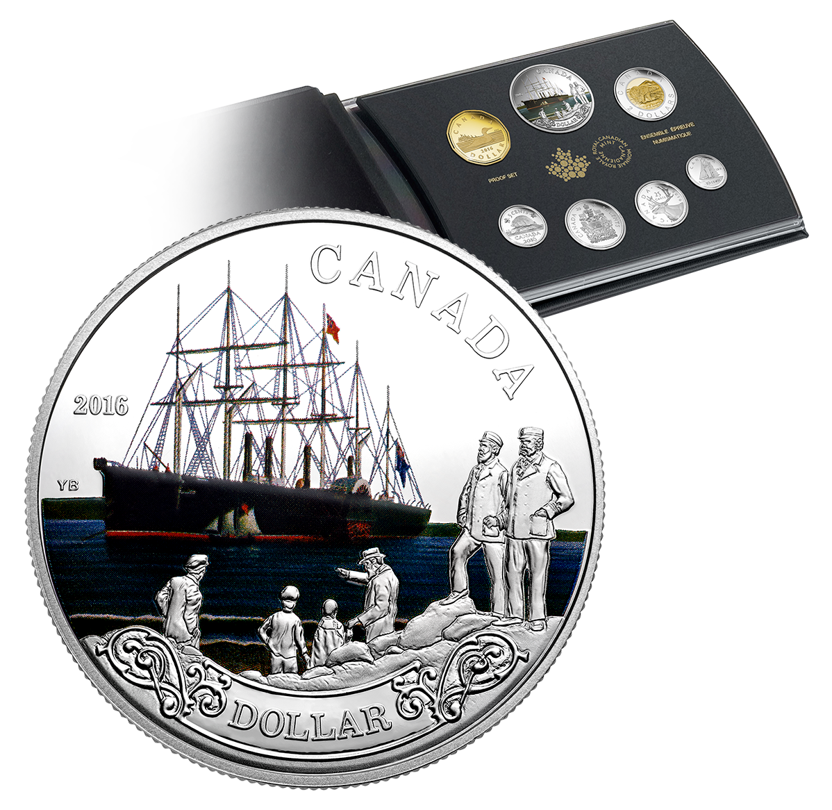 2016 Canada proof 50¢ from special proof silver dollar set 