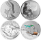 The Canadian Fine Silver 4-Coin Subscription