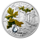1 oz. Pure Silver Coin with Swarovski® crystal - Bigleaf Maple - Mintage: 4,500 (2016)