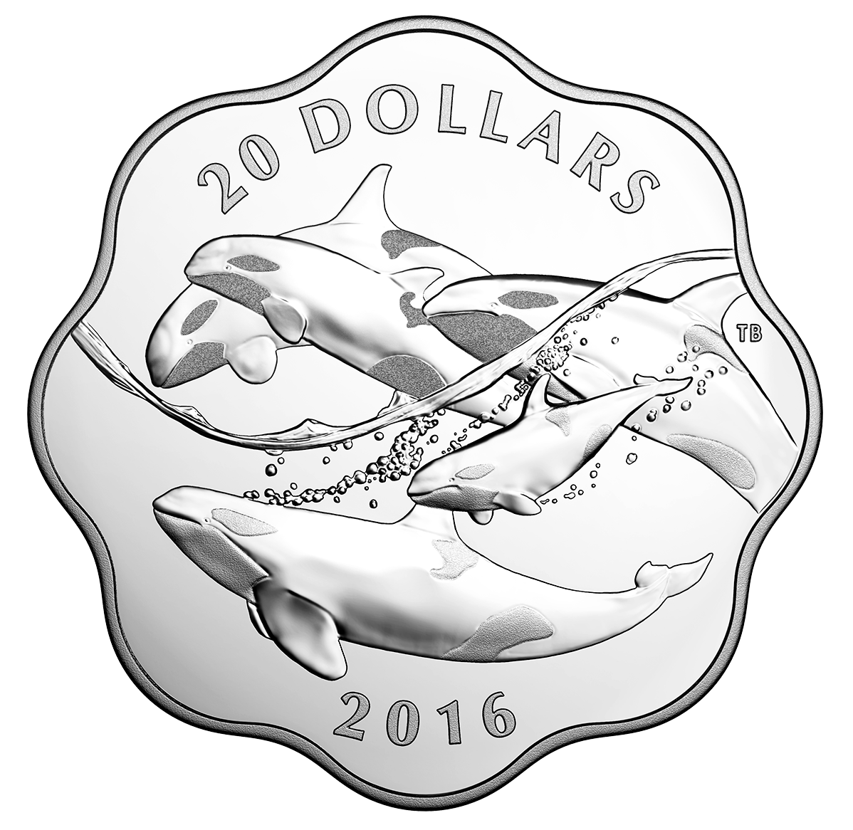 EXCLUSIVE Masters Club Coin Series: COIN #2 - 99.99% Pure Silver Orca ...