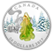 1 oz. Pure Silver Coin - Murano Snow Covered Tree - Mintage: 7,000 (2017)
