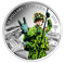 Pure Silver Coloured Coin – National Heroes: Military – Mintage: 10,000 (2016)