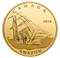 Pièce de 1 oz en or pur - Le riche héritage des grands voiliers : Amazon - Tirage : 275 (2016)