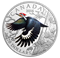 1 oz. Pure Silver Coloured Coin - Colourful Birds of Canada: Pileated Woodpecker - Mintage: 6,500 (2