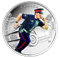 Pure Silver Coloured Coin – National Heroes: Police – Mintage: 10,000 (2016)
