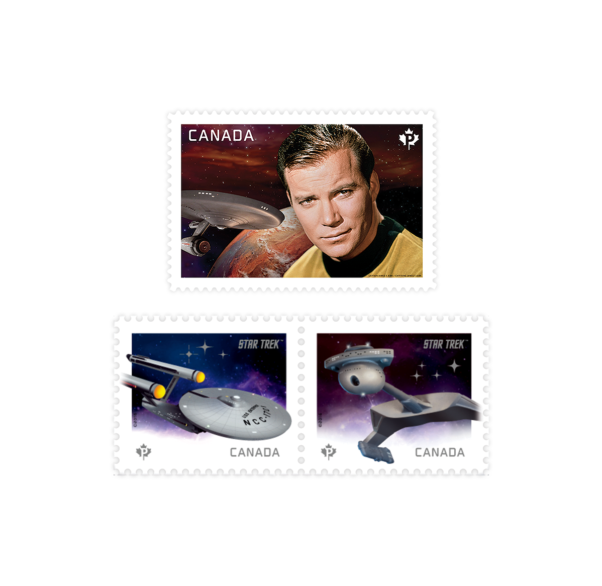 Star Trek(TM) stamp and coin set (2016) | The Royal Canadian Mint