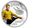 Star Trek™ Crew: Captain Kirk - 1/2 oz. Pure Silver Coloured Coin (2016)