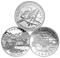 Fine Silver 3-Coin Subscription – Allied Machines of the Second World War (2015)