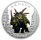 1/2 oz. Fine Silver Coloured Coin - Day of the Dinosaurs: The Spiked Lizard - Mintage: 10,000 (2016)