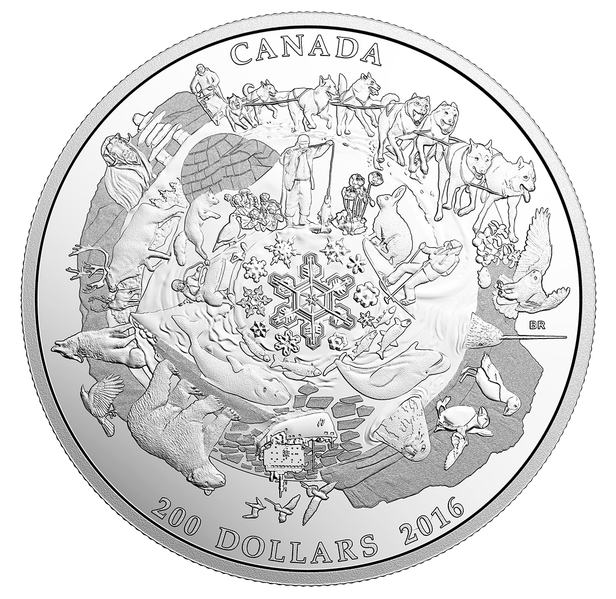 Canada's Icy Arctic – $200 Fine Silver Coin (2016) | The Royal