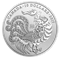 1/2 oz. Pure Silver Coin – Year of the Rooster (2017)