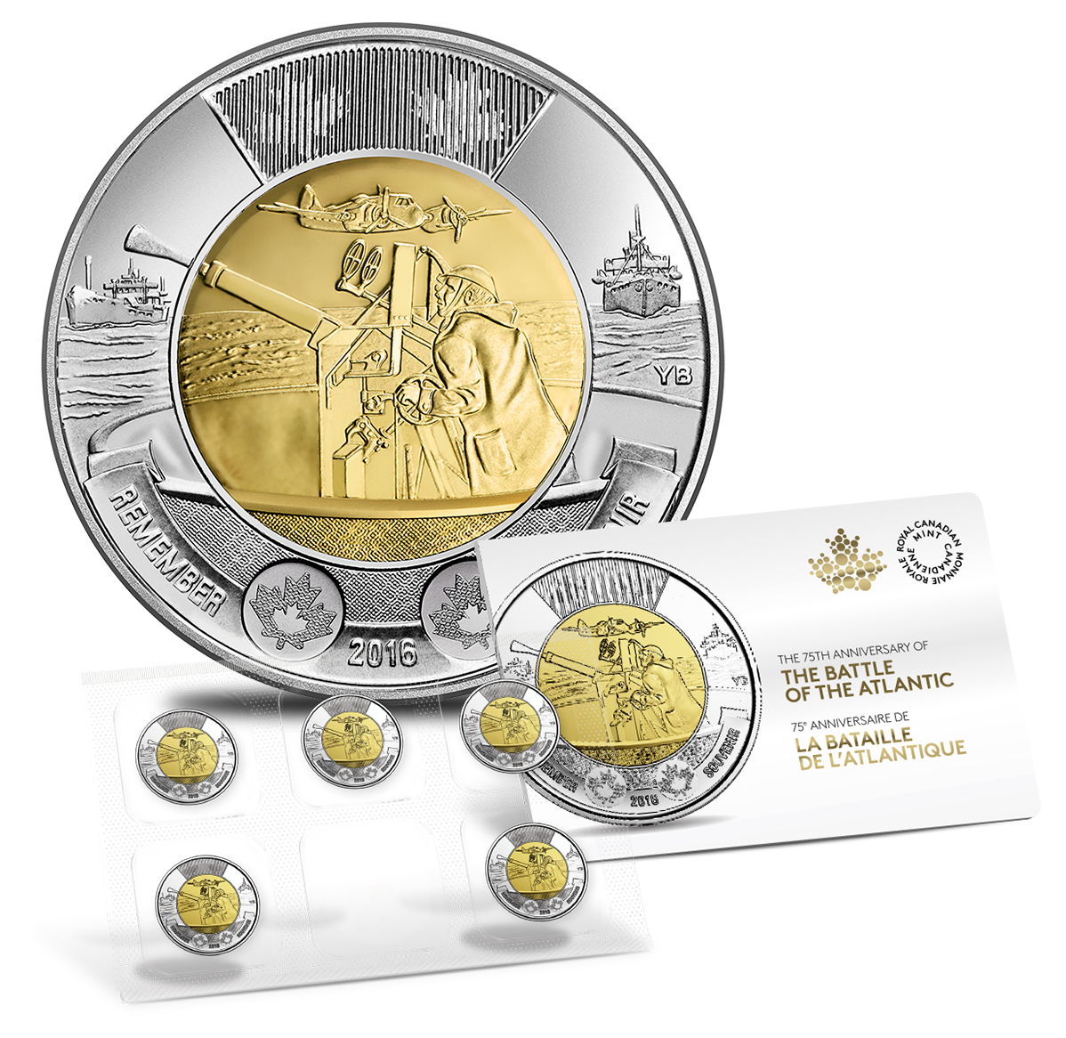 75th Anniversary of the Battle of the Atlantic Coin Pack 2016